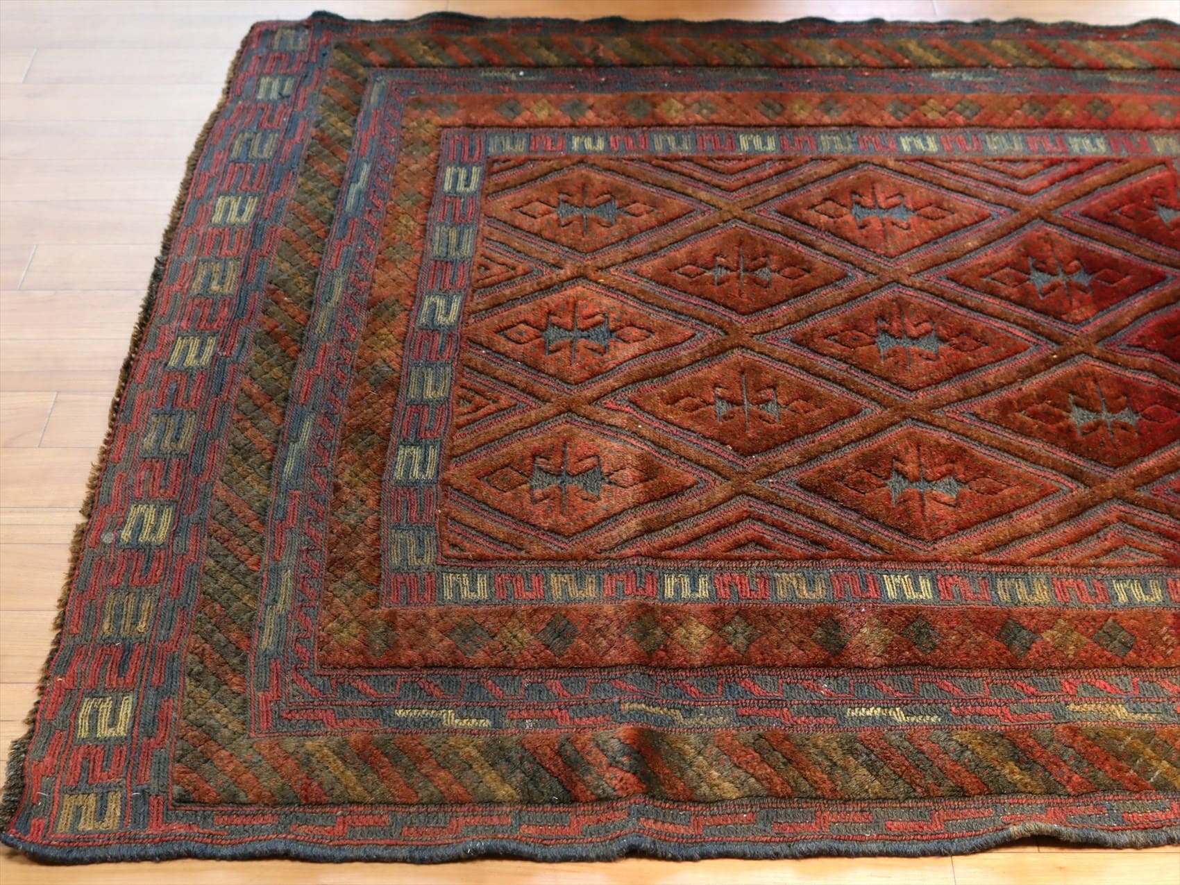 アフガニスタン オールドキリム ヴィンテージ 165 x 110cm アフガニスタン オールドキリム ヴィンテージ 165 x 110cm