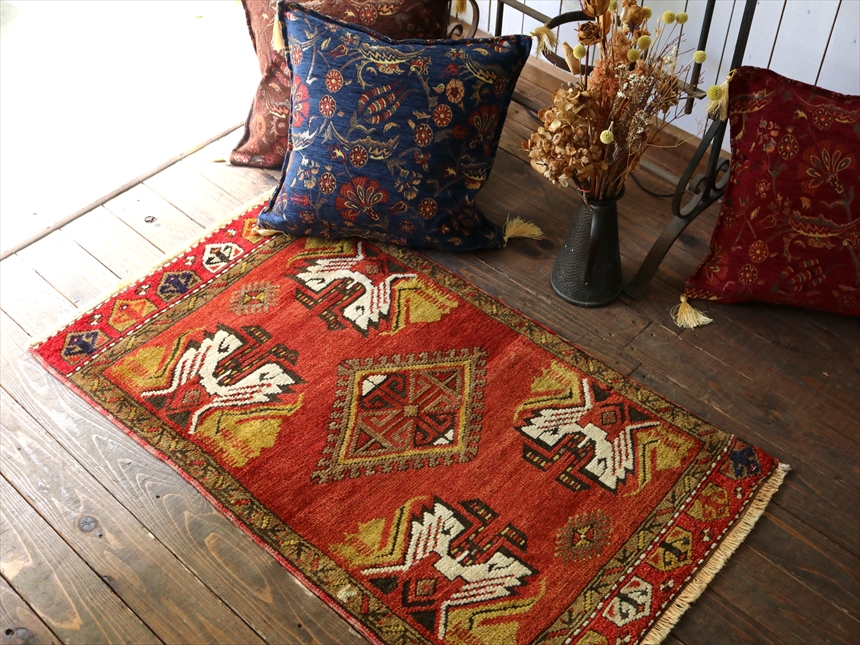 品質は非常に良い トルコ オールドラグ 手織り絨毯 ラグ