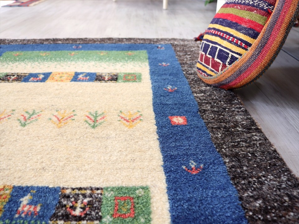 最終値下げ ギャッベ 165x235 gabbeh ハンドノット ウール | ajmalstud.com