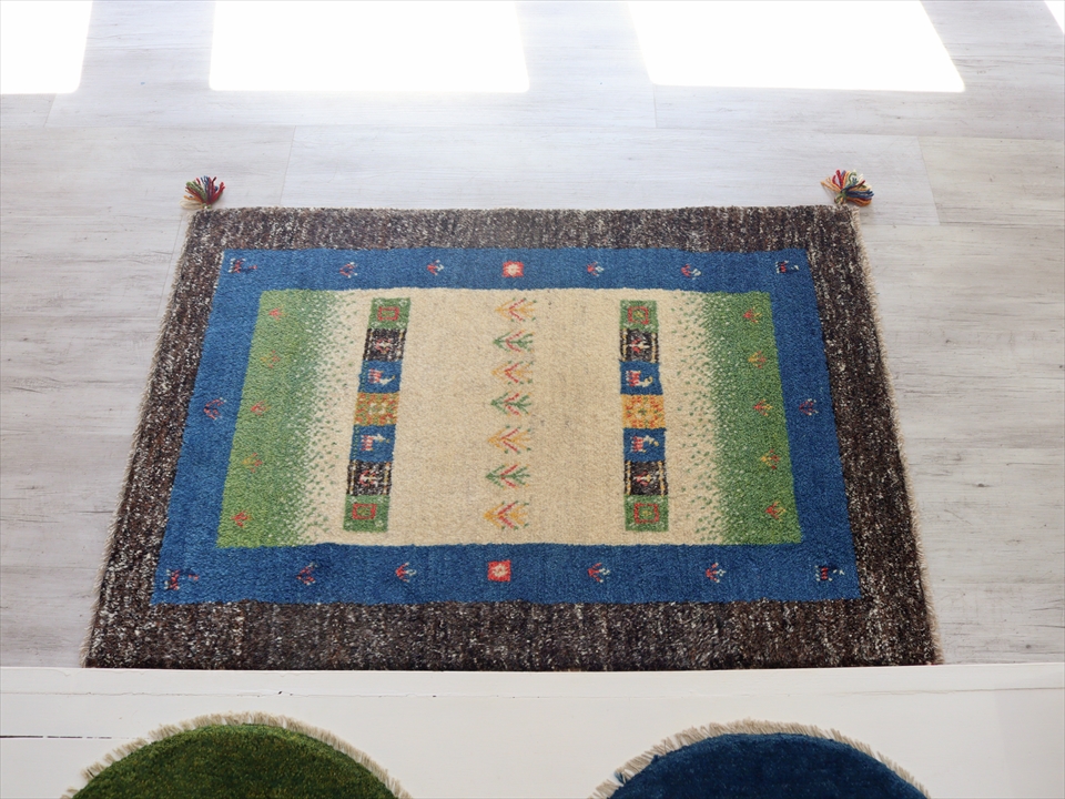 ギャッベ 『グレースギャベ』59x90cm お花見特価セール開催