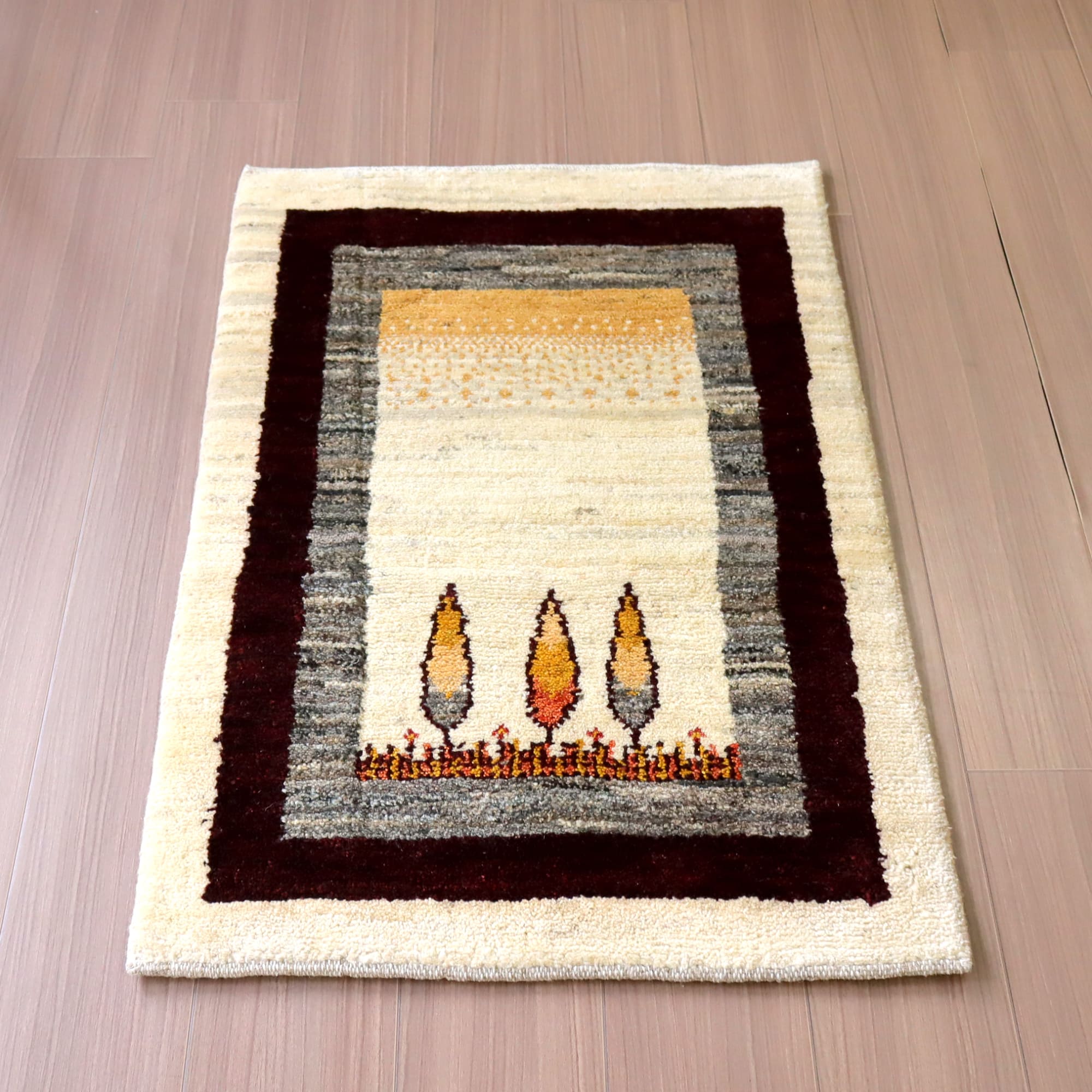 ペルシャラグ 手織り絨毯 wall 隠れる hanging rug